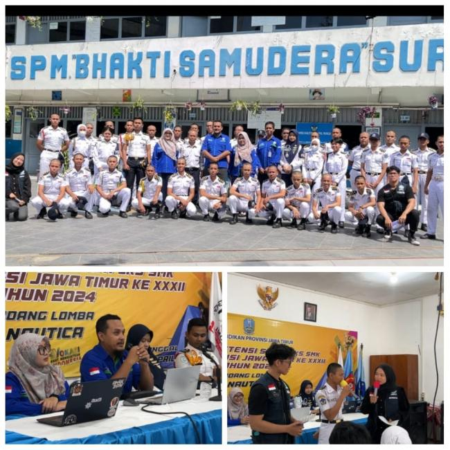 BMKG TANJUNG PERAK GOES TO SCHOOL : Sosialisasi  bersama SMK Pelayaran Bhakti Samudera Surabaya
